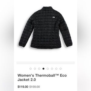 Northface Women’s XS Thermoball Jacket